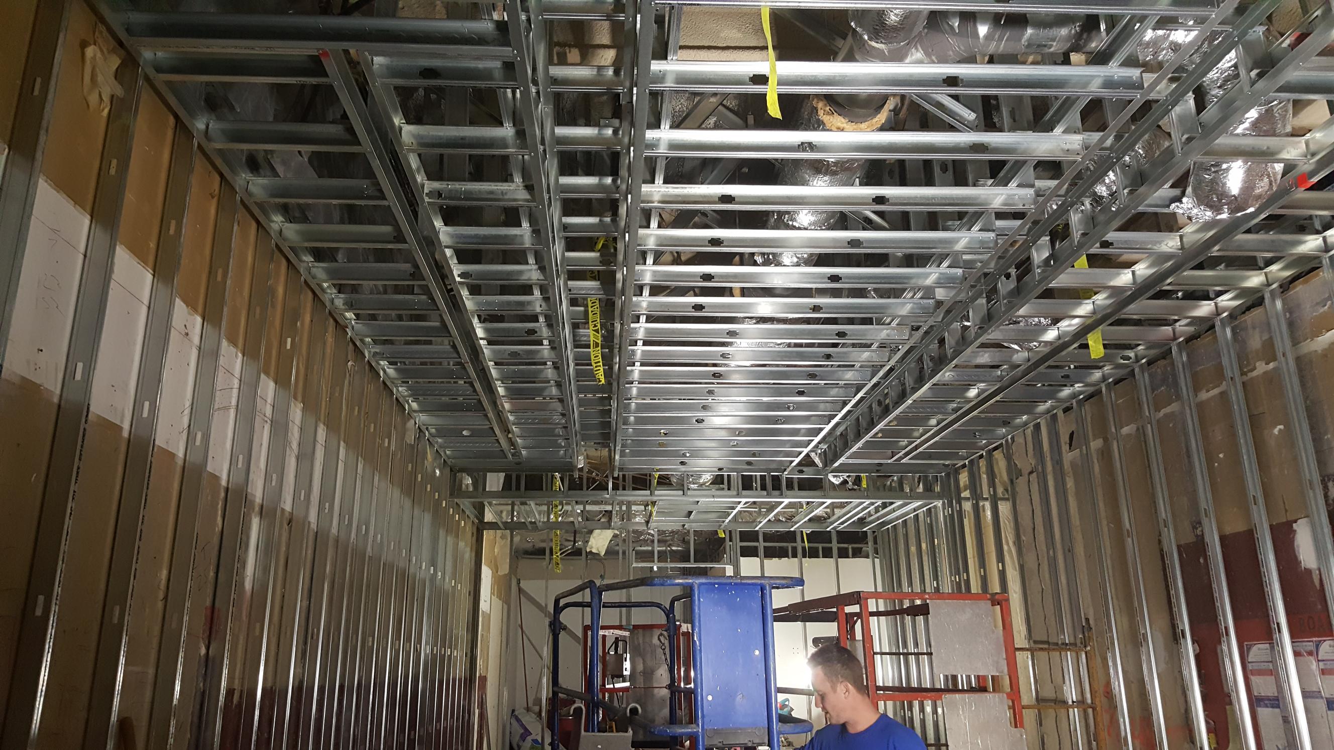 Drywall project photo, March 2017