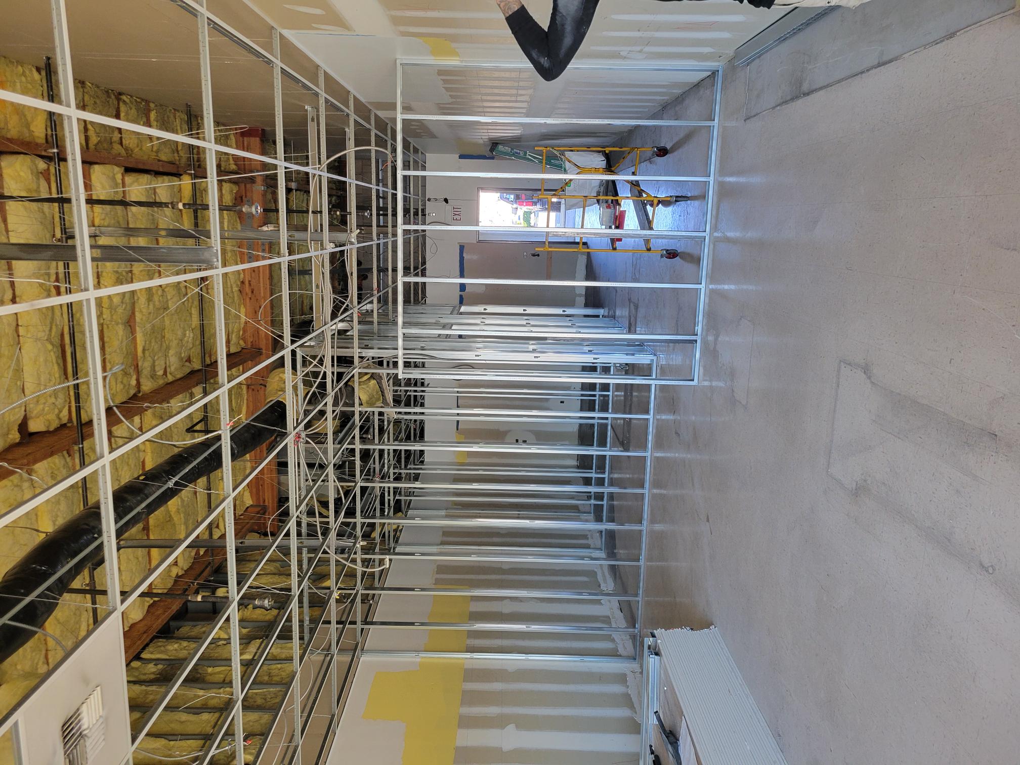 Drywall project photo, March 2026