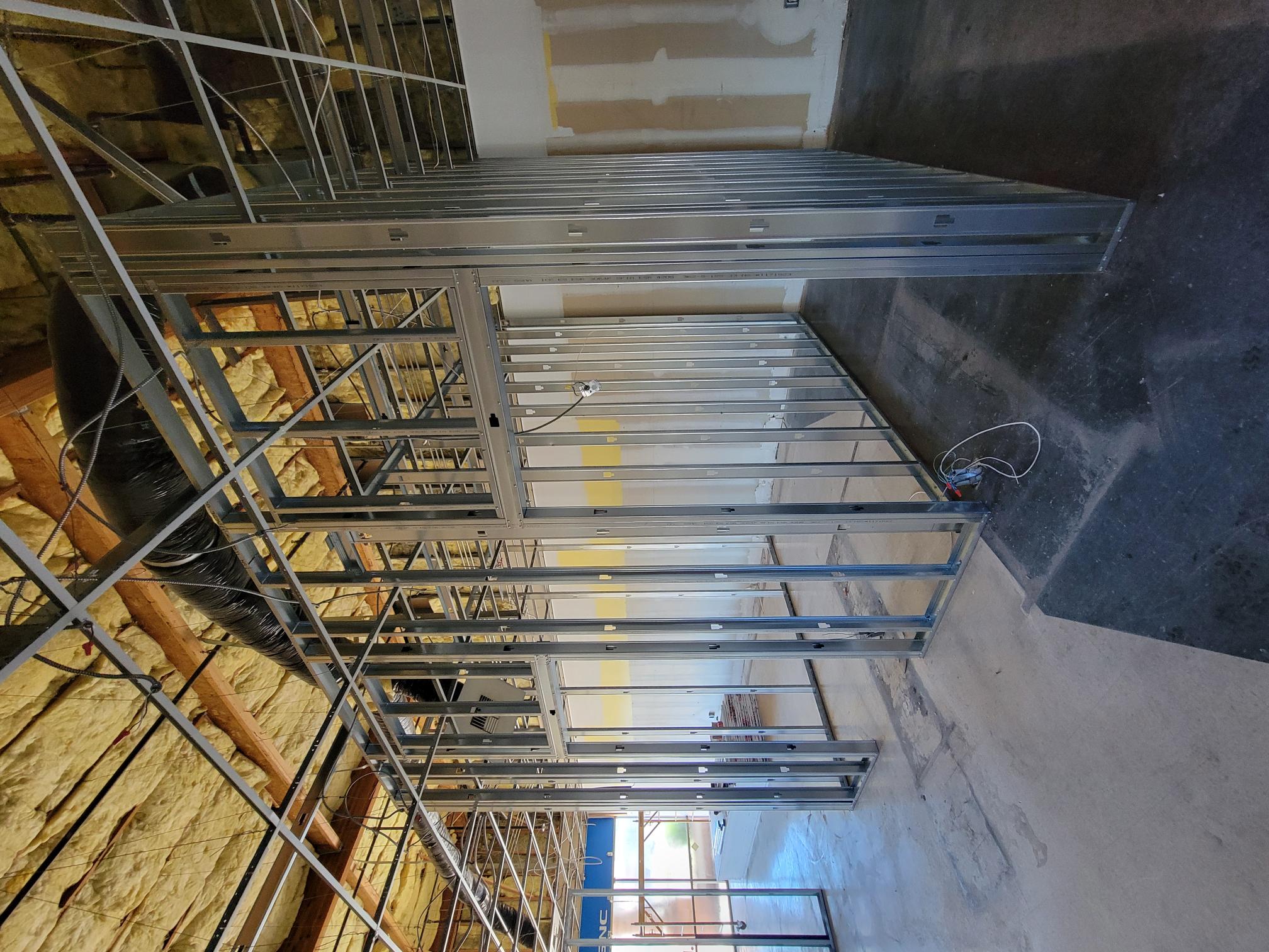 Drywall project photo, March 2026