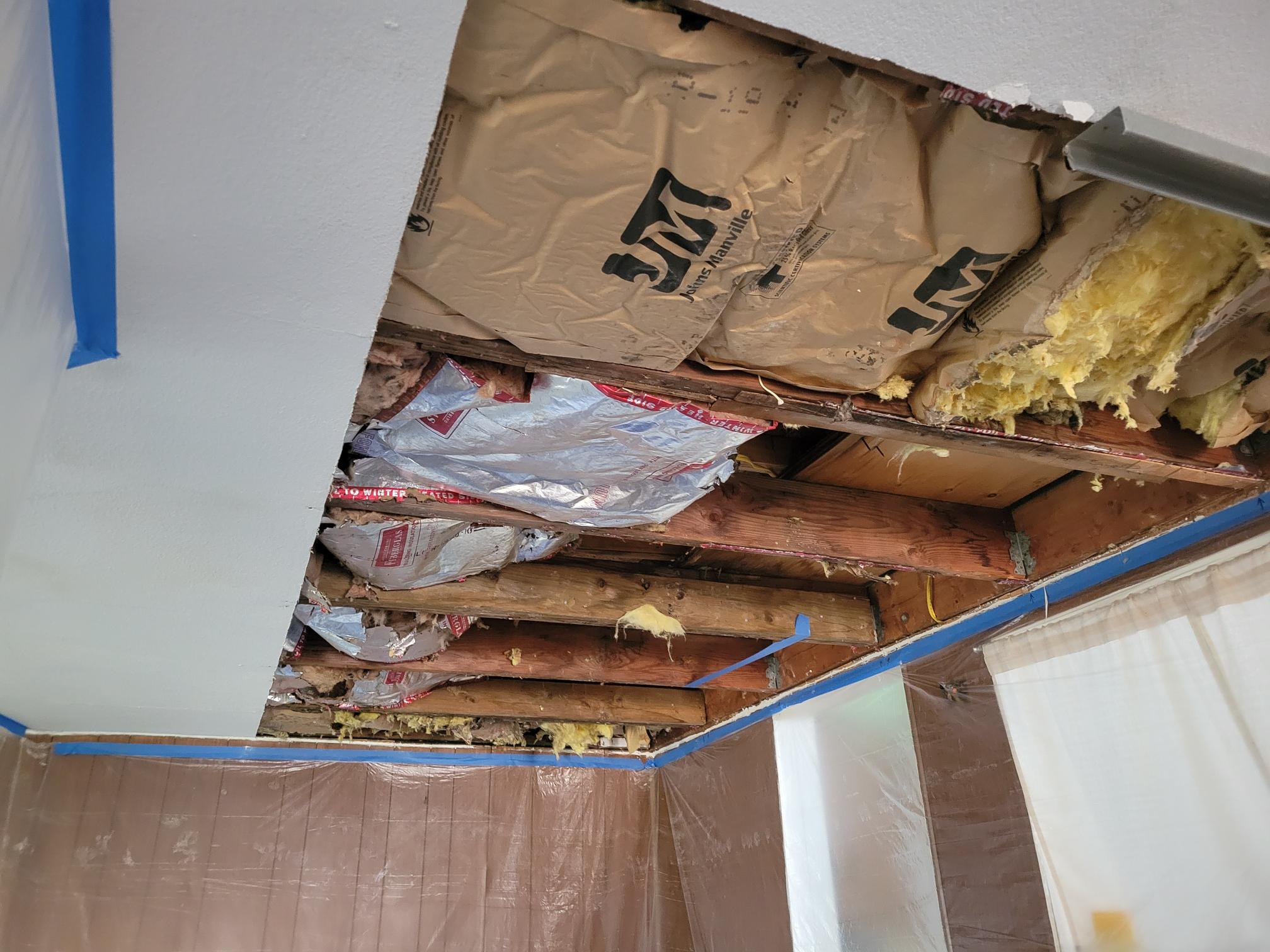 Drywall project photo, March 2026