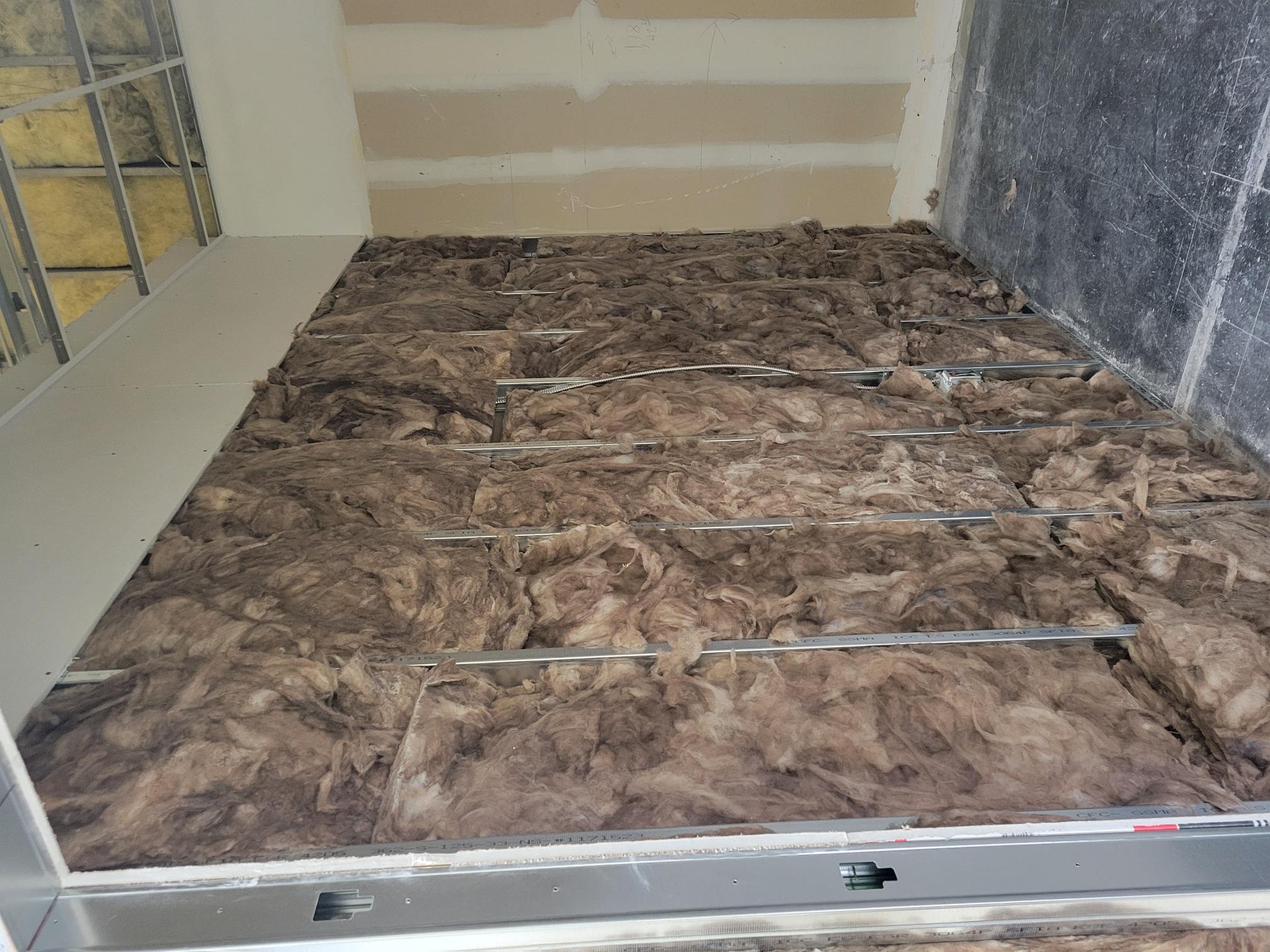Insulated steel stud wall, commercial TI, April 2026