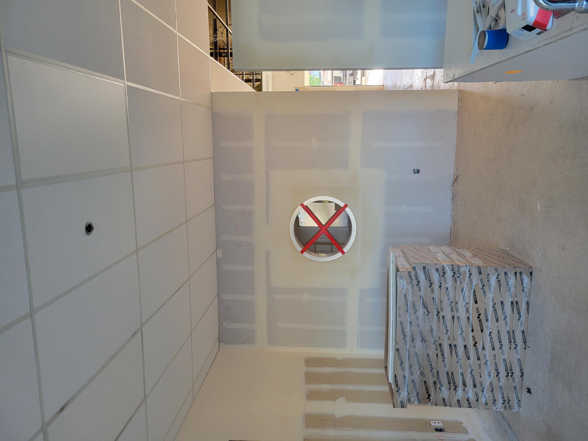 Drywall project photo, April 2026
